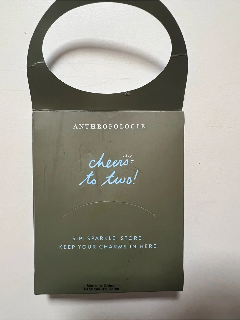Anthropologie Pretzel & Gold Burger Cocktail Charms